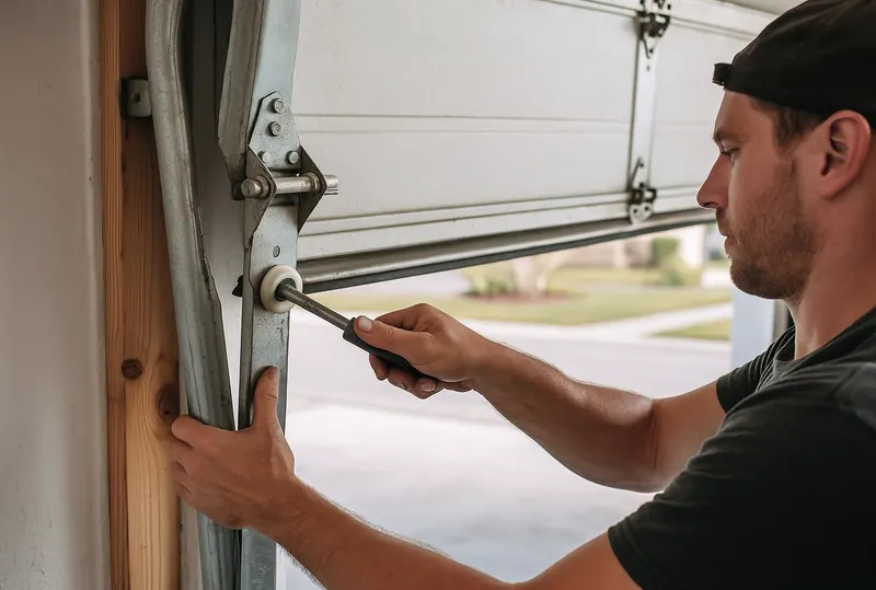 Garage Door Opener Installation in Lawtey